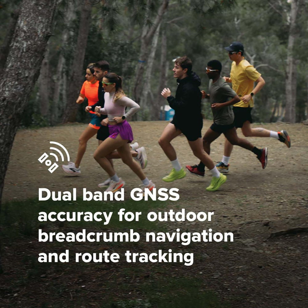 Suunto RUN Stainless Steel Watch| Lightweight 46mm HD AMOLED Screen, Digital Crown, 12 Days Battery Life, 4GB Offline Music & Control, Heart Rate, Steps/Sleep Tracking, GPS, 34 Sports Mode - Gray