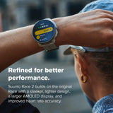 Suunto Race 2 GPS Sports Watch| 49mm Size AMOLED Display, Offline Maps, 115+ Sport Modes, 55-Hour Performance Mode Battery, Titanium Grade 5 Bezel, Black0