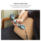 Native Union Pop Phone Alarm Retro Handset USB-C, Plug and Talk Connection, Hi-Quality Microphone and Speaker, Less Radiation, for iPhone 17/16/15 Tablets MacBooks Laptops w/ USB-C port