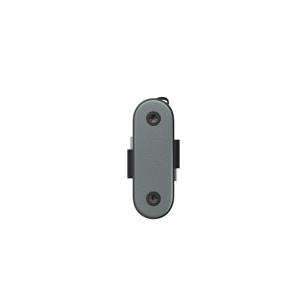 Native Union Pocket USB-C to USB-C Cable| 6.5in/17cm Portable USB-C Charging Cable and Keychain, Versatile Heavy Duty Design, w/ Cable Management, Eco-Friendly Recycled Material - Slate Green