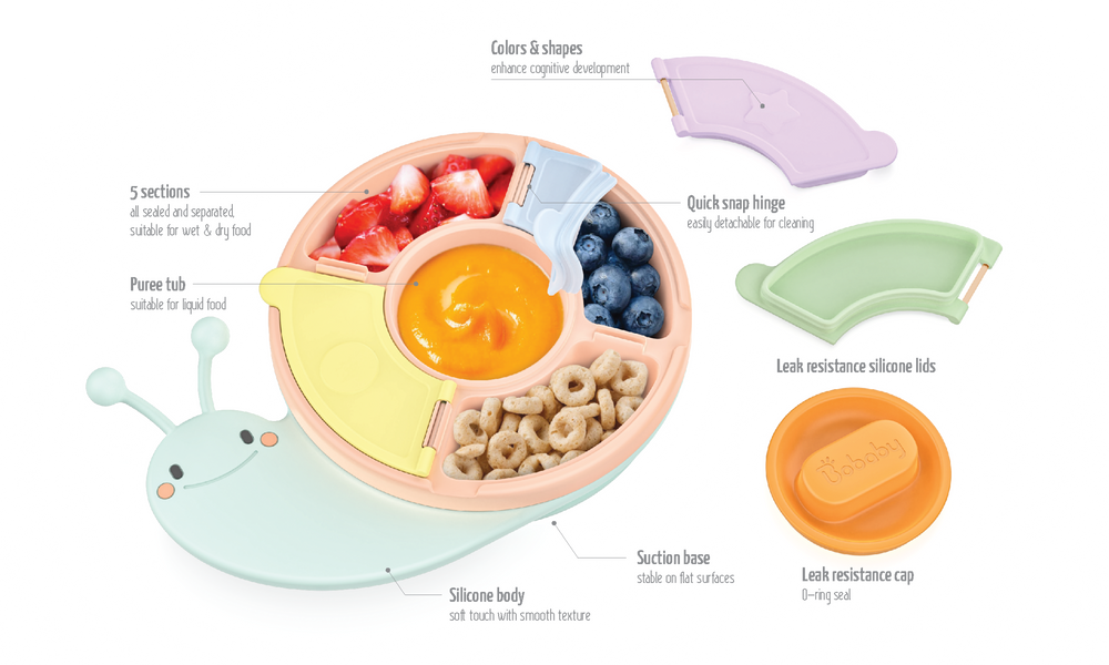 BoBaby Snack Buddies Snail product details and features