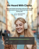 Belkin SoundForm Isolate| High Quality ANC Noise Cancelling Over-Ear Headphones, Bluetooth 5.4, 60Hrs Battery Life, USB-C Fast Charging, Multi-Point, Comfortable, Adjustable, Foldable - Sand