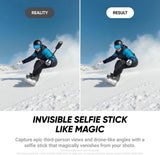 Insta360 X4 Air Essential Bundle | Lightest 8K 360 Action Camera for Epic Adventures| for Travel, Sports, Family Moments, Vlogging| Smooth, Stable, Easy-to-Edit Videos Anytime, Anywhere - Black