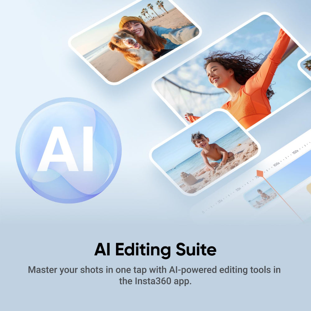 مجموعة Insta360 Handheld Gimbals Flow 2 Standard
