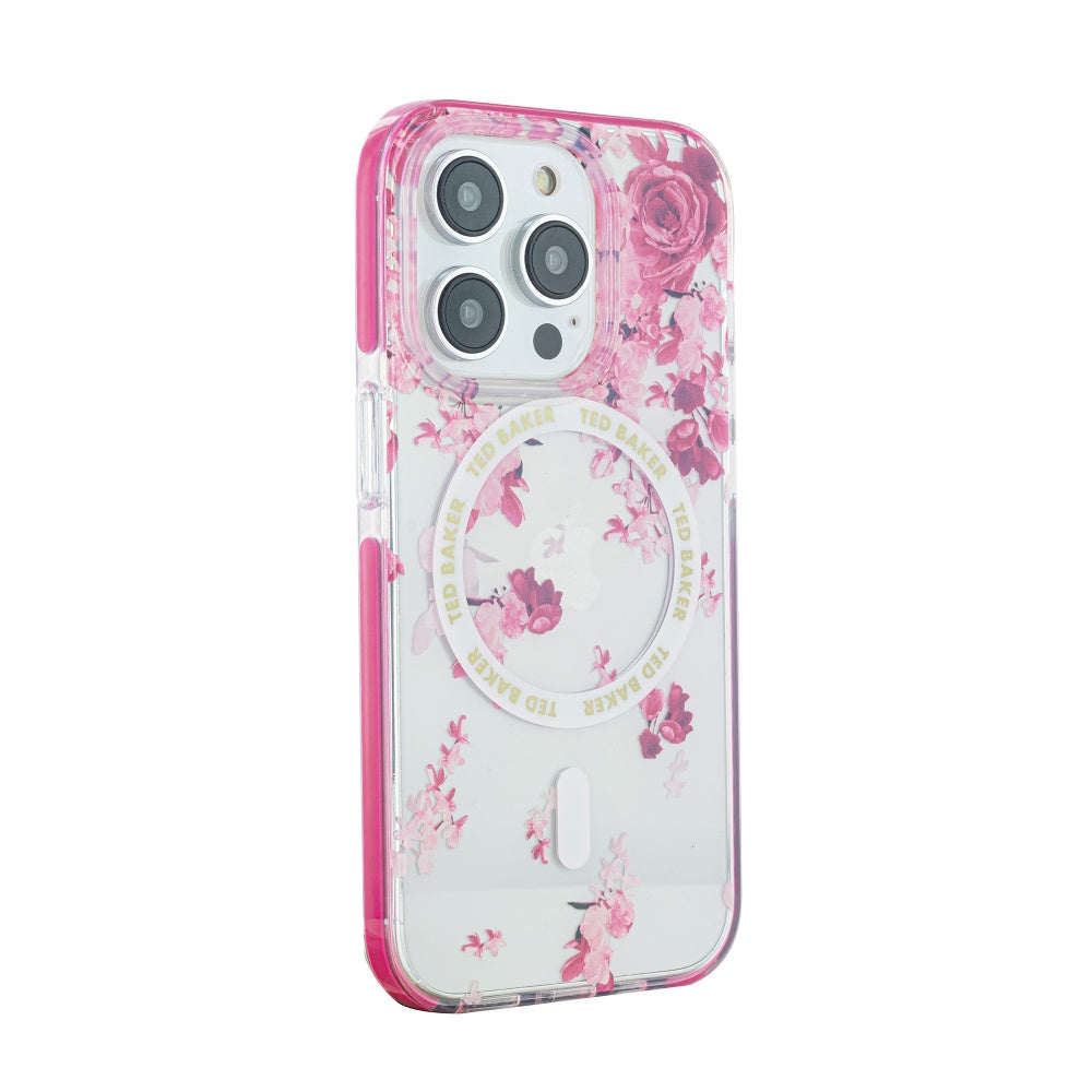 TED BAKER iPhone 15 Pro Max Antishock Magsafe Scattered Flowers