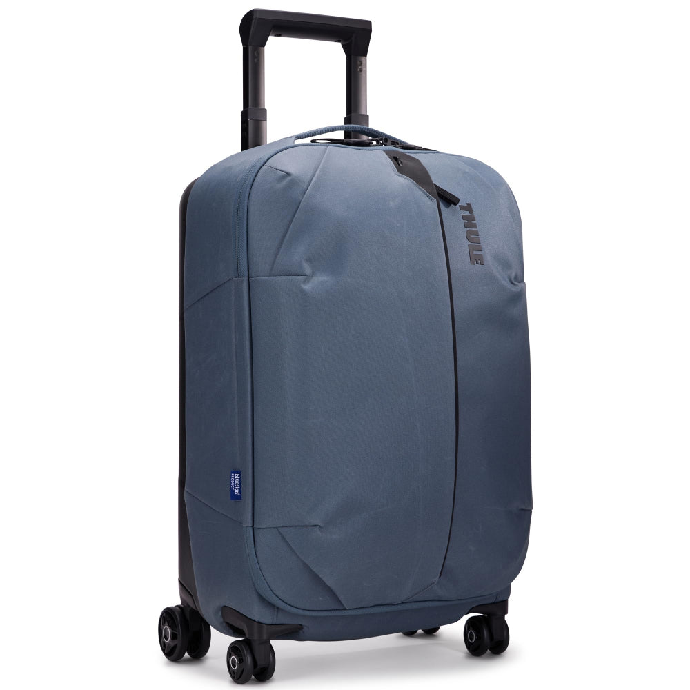 Thule Aion Carry-On Spinner 35L| Carry-On Travel Suitcase with Removable Compression Packing Cube, Recycled Waxed Canvas, For Travels & Weekends, Dark Slate