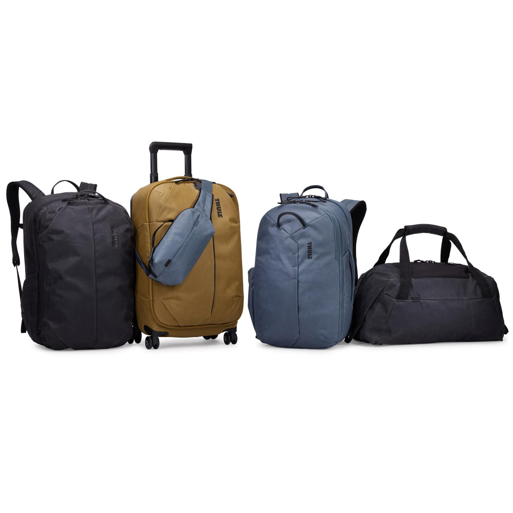 Thule Aion Carry-On Spinner 35L| Carry-On Travel Suitcase with Removable Compression Packing Cube, Recycled Waxed Canvas, For Travels & Weekends, Dark Slate