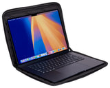 Thule Gauntlet Laptop Sleeve for MacBook Pro 16"/Air 15"| Protective Laptop Sleeve for 16/15-inch MacBook and Compatible Laptops, Rigid Protection, Clamshell Design, Black