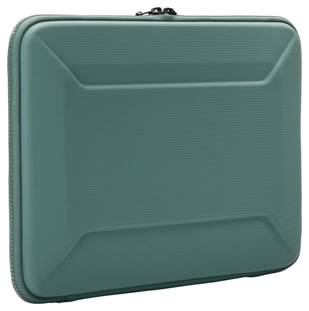 Thule Gauntlet Laptop Sleeve for MacBook 14"/Air 13"| Protective Laptop Sleeve for 14/13-inch MacBook and Compatible Laptops, Rigid Protection, Clamshell Design, Hazy Green