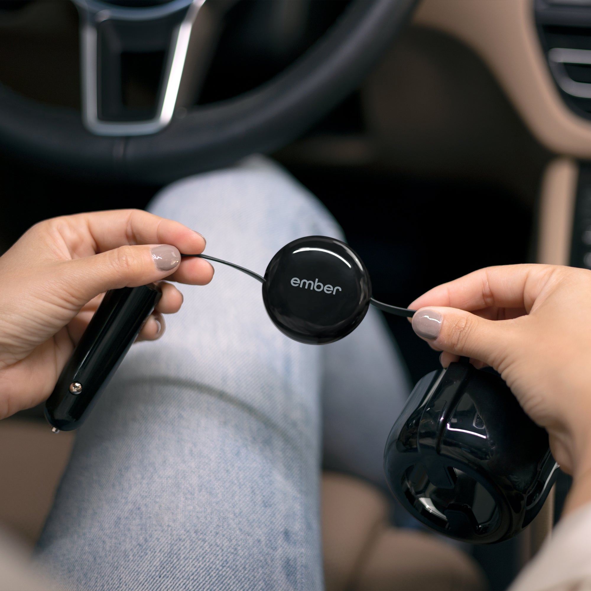 EMBER Car Charger Black