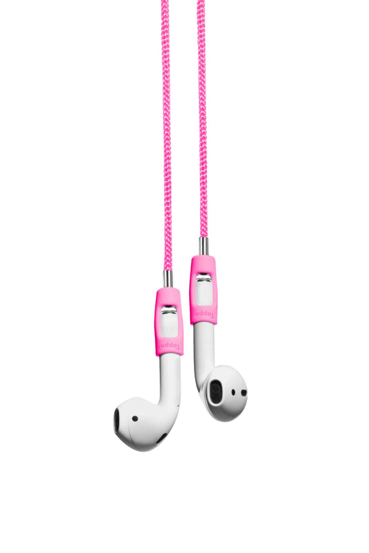 حزام نايلون نشط من TAPPER لسماعات AirPods و AirPods Pro - وردي