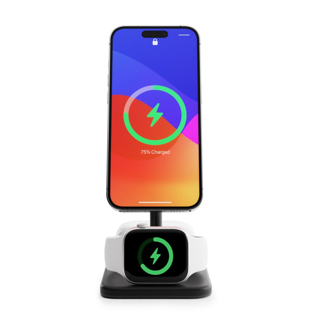 TWELVE SOUTH HiRise 3 Deluxe 3-in-1 Wireless Charger Stand