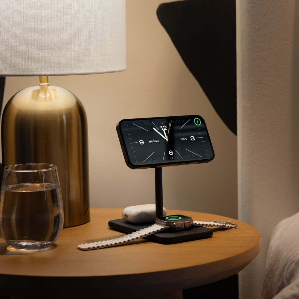 TWELVE SOUTH HiRise 3 Deluxe 3-in-1 Wireless Charger Stand