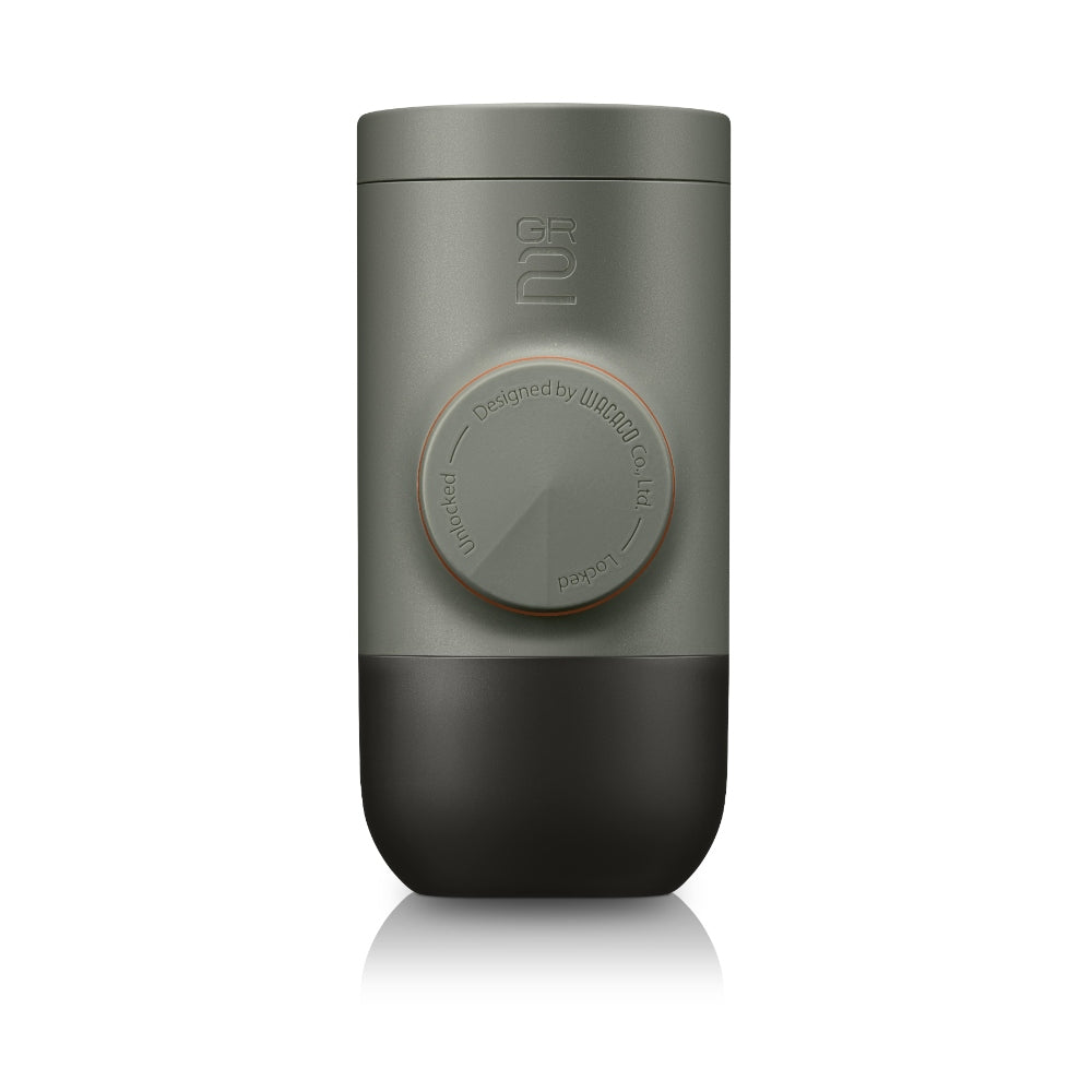 واكاكو مينيبريسو GR2 - ماكينة إسبريسو محمولة للقهوة المطحونة - أسود