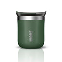 Wacaco Octaroma GRANDE Vacuum Insulated Mug (435ml) - Double Wall Stainless Steel Coffee Travel Tumbler w/ Leakproof Drinking Lid, Reusable, Washable, BPA-Free, Hot & Cold - Grey