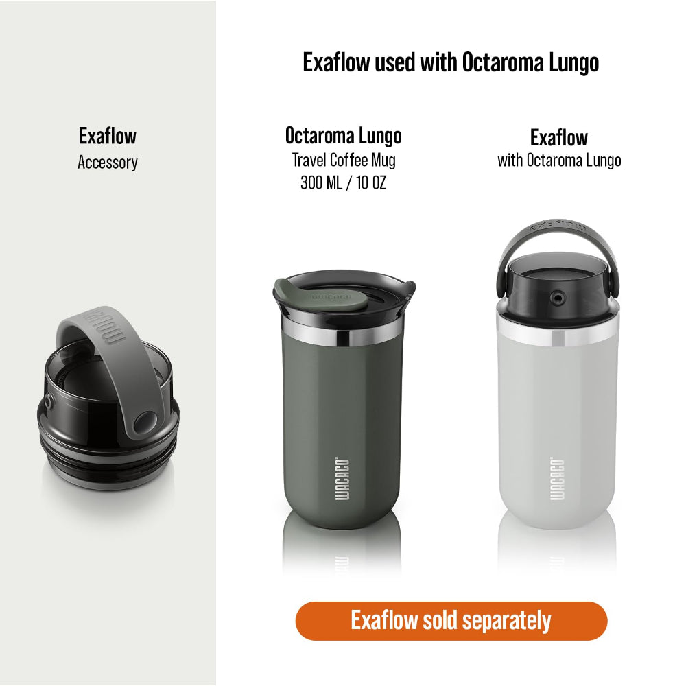 WACACO Octaroma Vacuum Insulated Mug 300ML - Grey