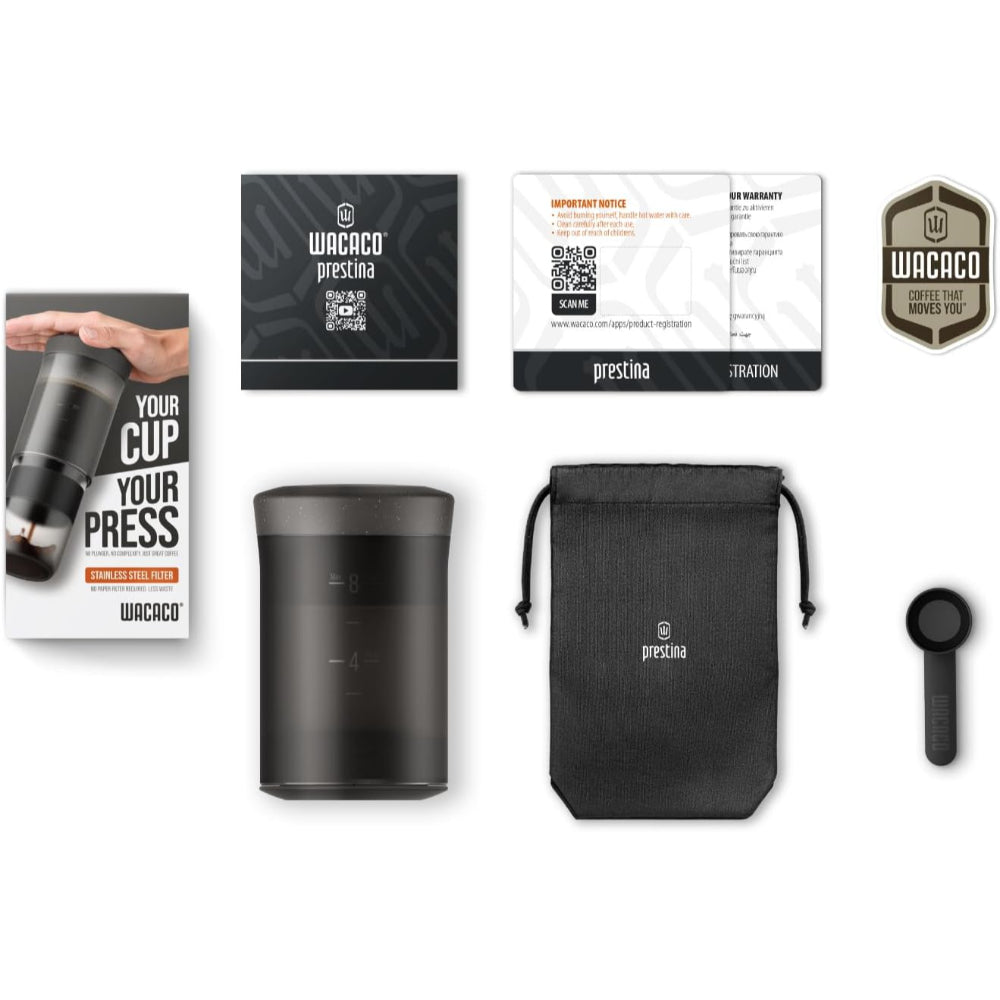 Wacaco Prestina Portable Coffee Press & Cup (240ml)