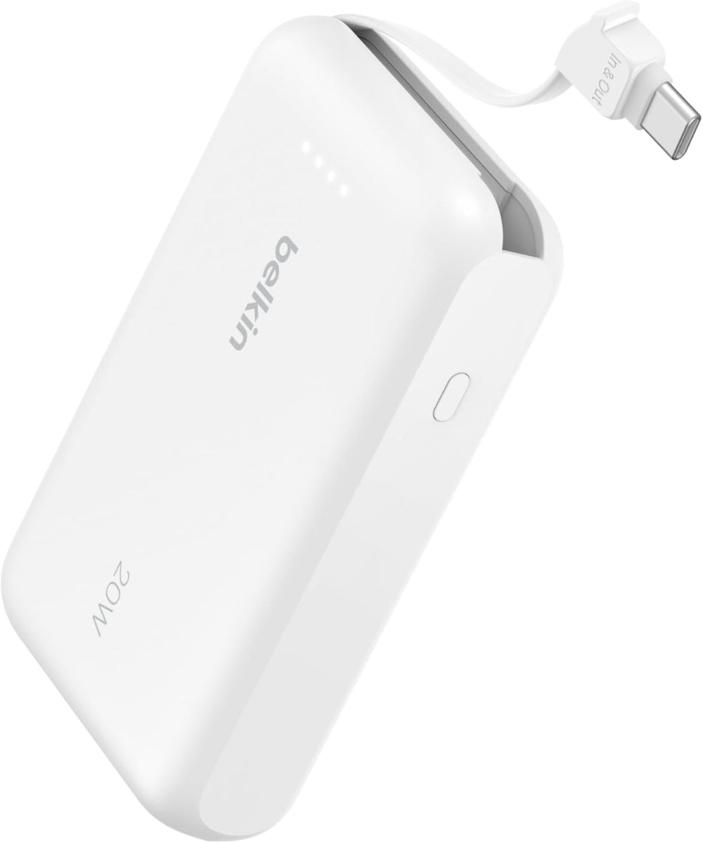 باور بانك بيلكين 10 كيلو واط مع كابل USB-C مدمج