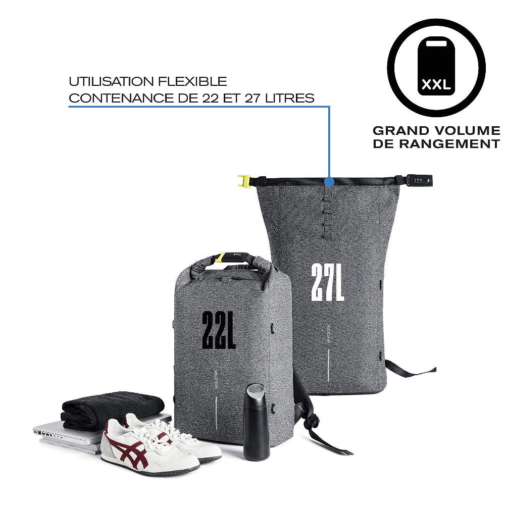 XD-DESIGN Urban Anti-Theft Backpack - Grey