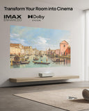 جهاز عرض XGIMI Aura 2 قصير المدى، حساسية ISO 2500، دقة 4K IMAX