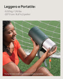 XGIMI Carrying Case for Mogo 3 Pro| Stylish, Heavy Duty Vegan Leather Case, Eco-Friendly PU leather, With Easy-Grab Handle, Waterproof, Dustproof, Drop Protection - Green