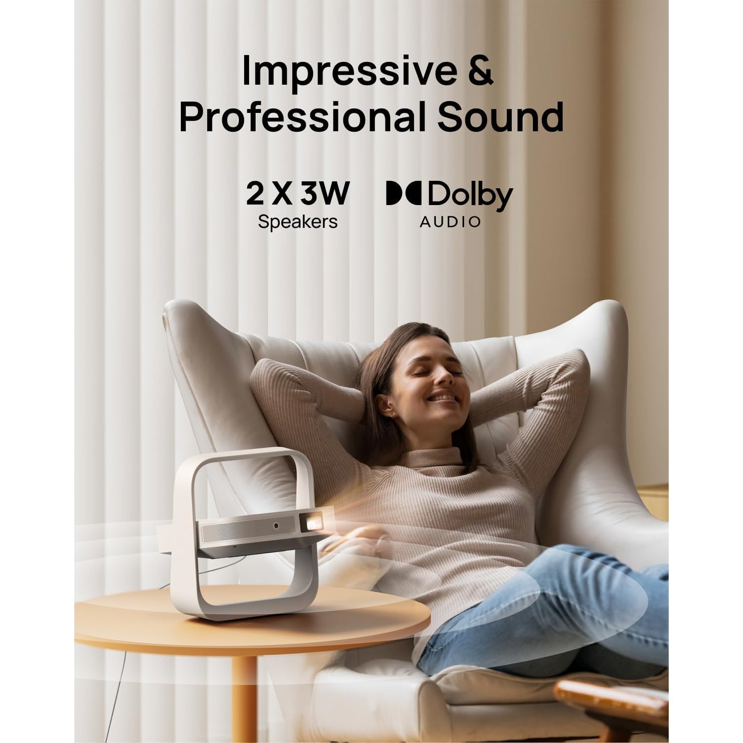 Elfin Plus - Prorable Smart Projector