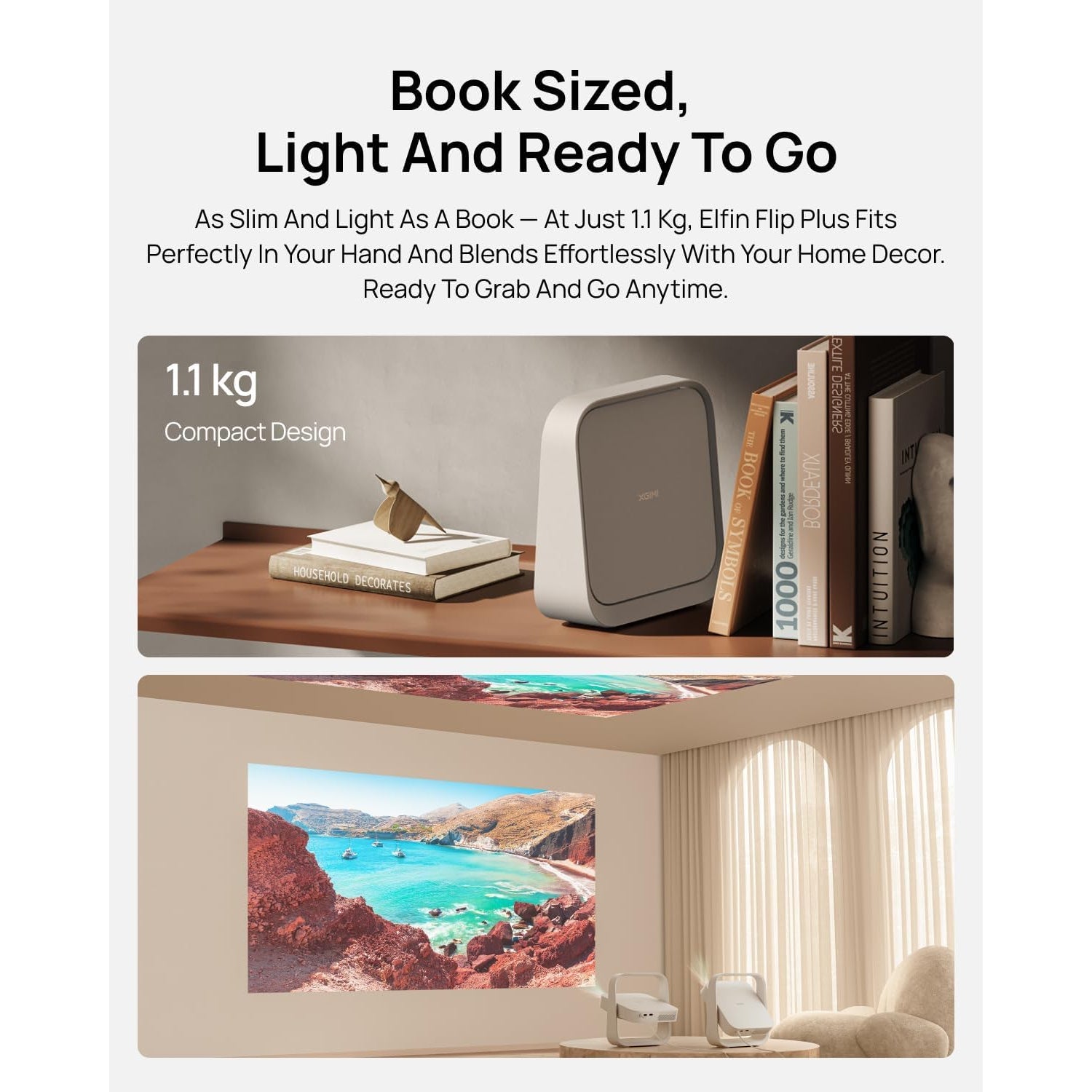 Elfin Plus - Prorable Smart Projector