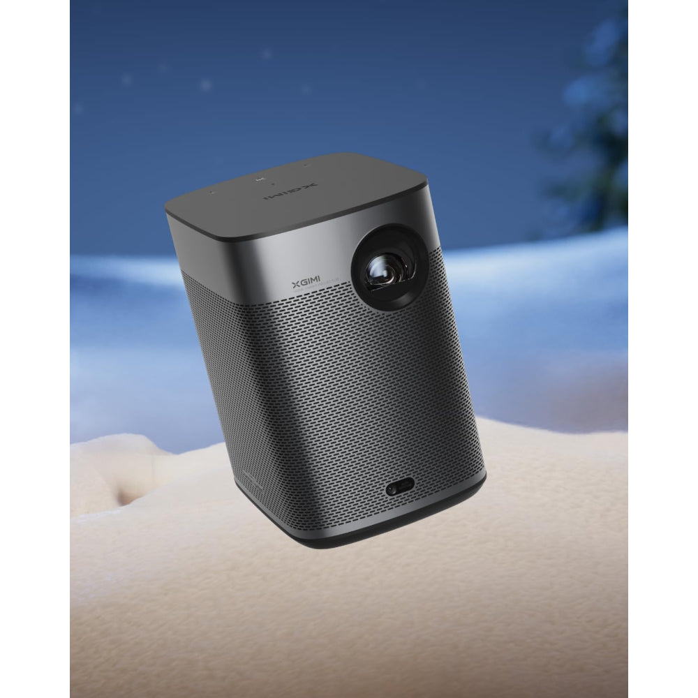XGIMI Halo+ Google TV portable projector, side angle