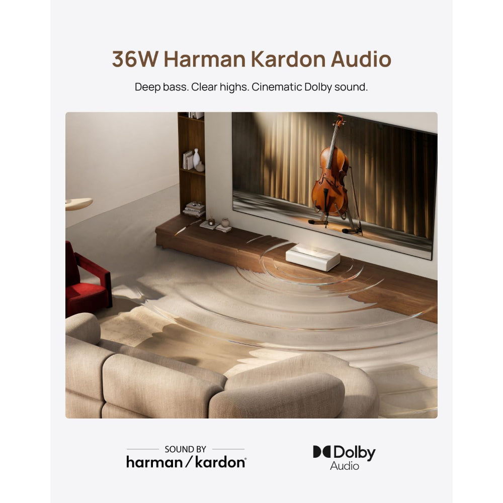 XGIMI MIRA 4K UST Laser Projector | Triple Laser | Google TV | Dolby Vision | Harman Kardon Sound