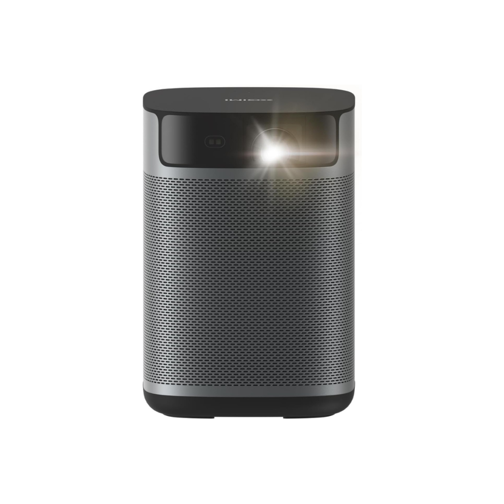 XGIMI MOGO 2 PRO GTV| Full hd Portable Projector, Google TV OS w/ Netflix, 516 ANSI Lumens, Up to 200" Screen Size, 2x 8W Dolby Audio Speakers, Powerbank Supported, for Home/Office/Camping/Travel