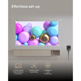 XGIMI MOGO 2 PRO GTV| Full hd Portable Projector, Google TV OS w/ Netflix, 516 ANSI Lumens, Up to 200" Screen Size, 2x 8W Dolby Audio Speakers, Powerbank Supported, for Home/Office/Camping/Travel