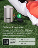 جهاز عرض محمول XGIMI MoGo 3 Pro، سطوع 450 لومن ISO، دقة 1080P Full HD - بيج