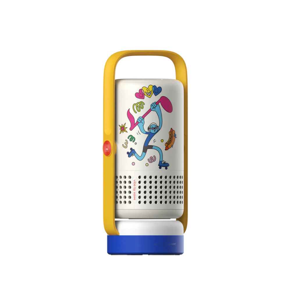 XGIMI Vibe One — Portable 1080p Projector | Google TV | Built-in Battery | JBL Sound | BLUE SPARK