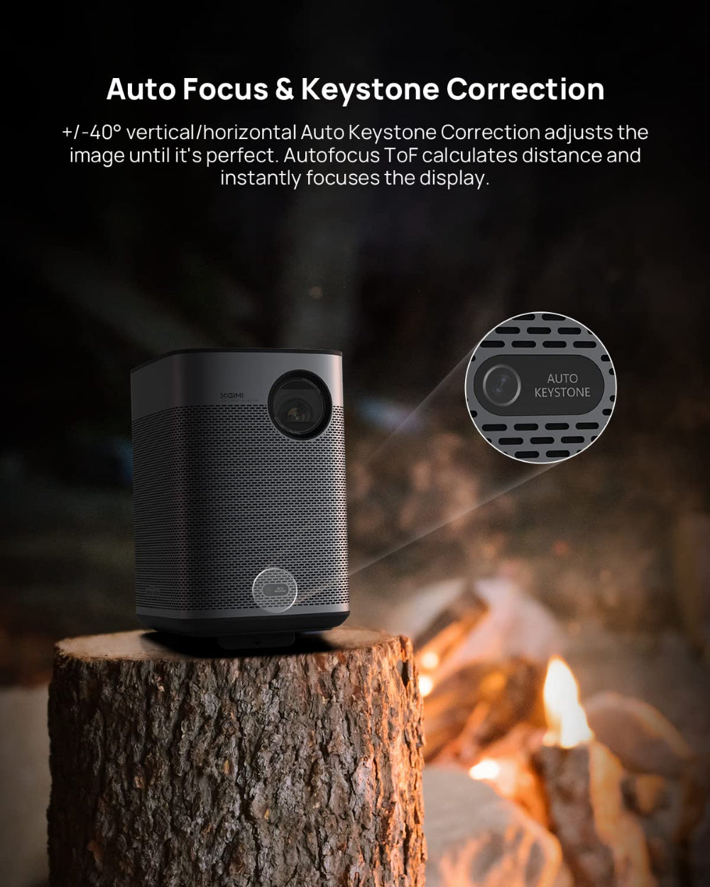 XGIMI Halo+ - 700 لومن ISO - دقة 1080P FullHD - رمادي فلكي