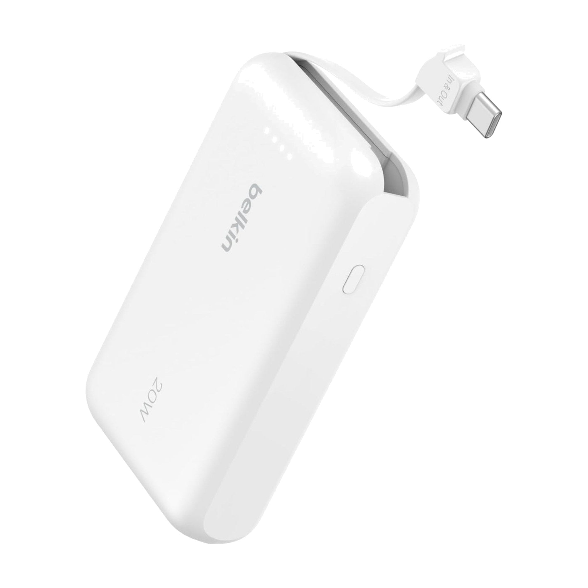 Belkin BoostCharge Power Bank 10K, Integrated USB-C