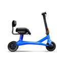 Dashmoto Dash 3| Mobility Electric Scooter, 3-Wheel Foldable, Lightweight Carbon Fiber Body with Seat, for Adults or Elderly, Travel Friendly w/ Easy Removable TSA-Approved Battery - Shark Blue