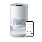 BLUEAIR InvisibleMist H35i Air Humidifier| 360° Design, Touchscreen Interface, Air and Water Purifier up to 48Hrs, Smart Filter Monitoring, for Home/Office Use, Up to 500 sqf Room size - White (Copy)