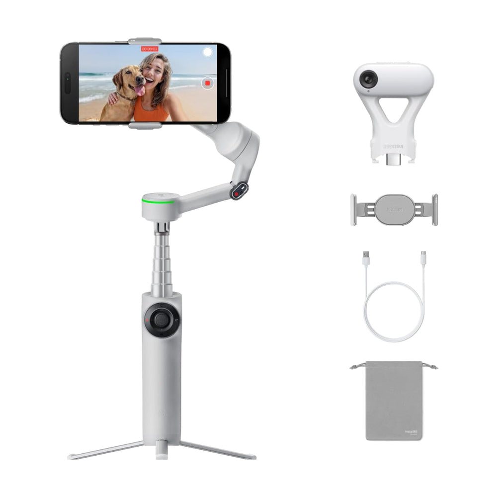 Insta360 Flow 2 Pro AI Tracker Bundle Gray – UAE