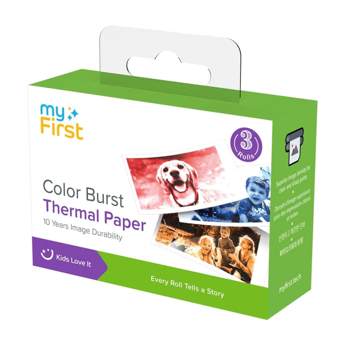 myFirst Camera Thermal Paper Color Burst