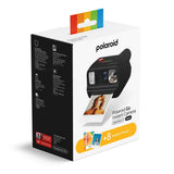 Polaroid Go Gen 3 Instant Camera Bundle | World's Smallest Analog Camera + 8 Color Films, Selfie Mirror, Self-Timer, Double Exposure, Powerful Flash, USB-C Rechargeable, for Kids & Adults, Black