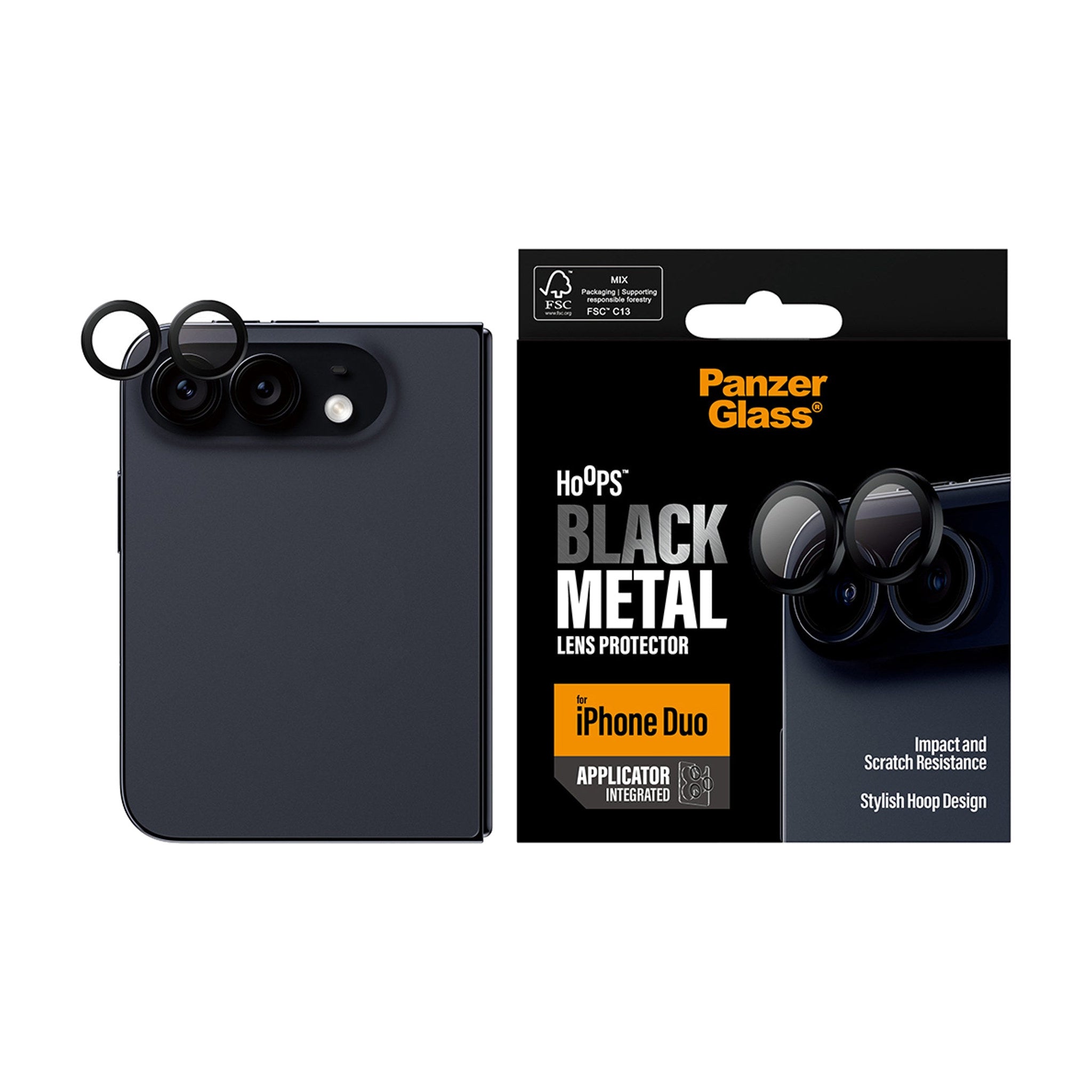PanzerGlass Hoops Lens Protector for iPhone Duo