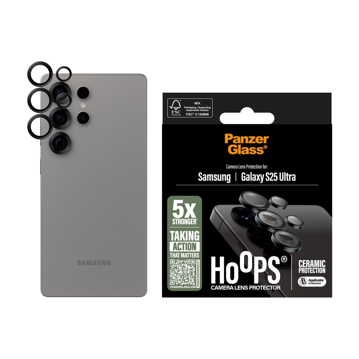 PanzerGlass Hoops Lens Protector Galaxy S25 Ultra