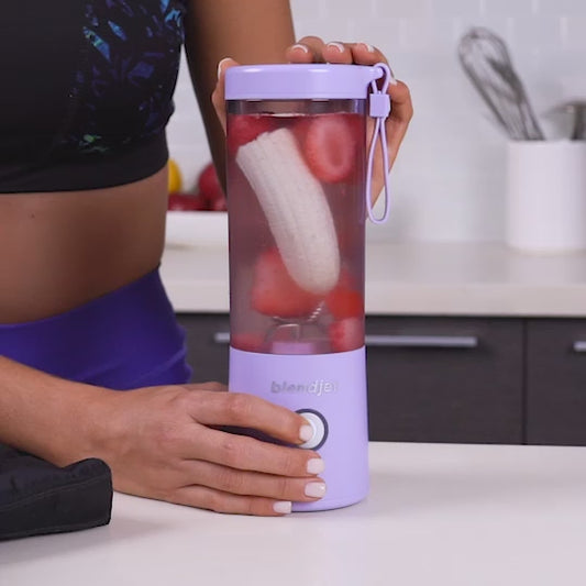 BLENDJET V2 Portable Blender - World's Most Powerful Compact 16Oz BPA Free Blender - Lavender
