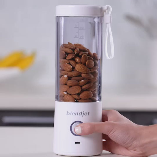 BLENDJET V2 Portable Blender - World's Most Powerful Compact 16Oz BPA Free Blender - White