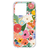 [OPEN BOX] RIFLE PAPER CO. iPhone 14 Pro - Garden Party Blush with Magsafe - Clear
