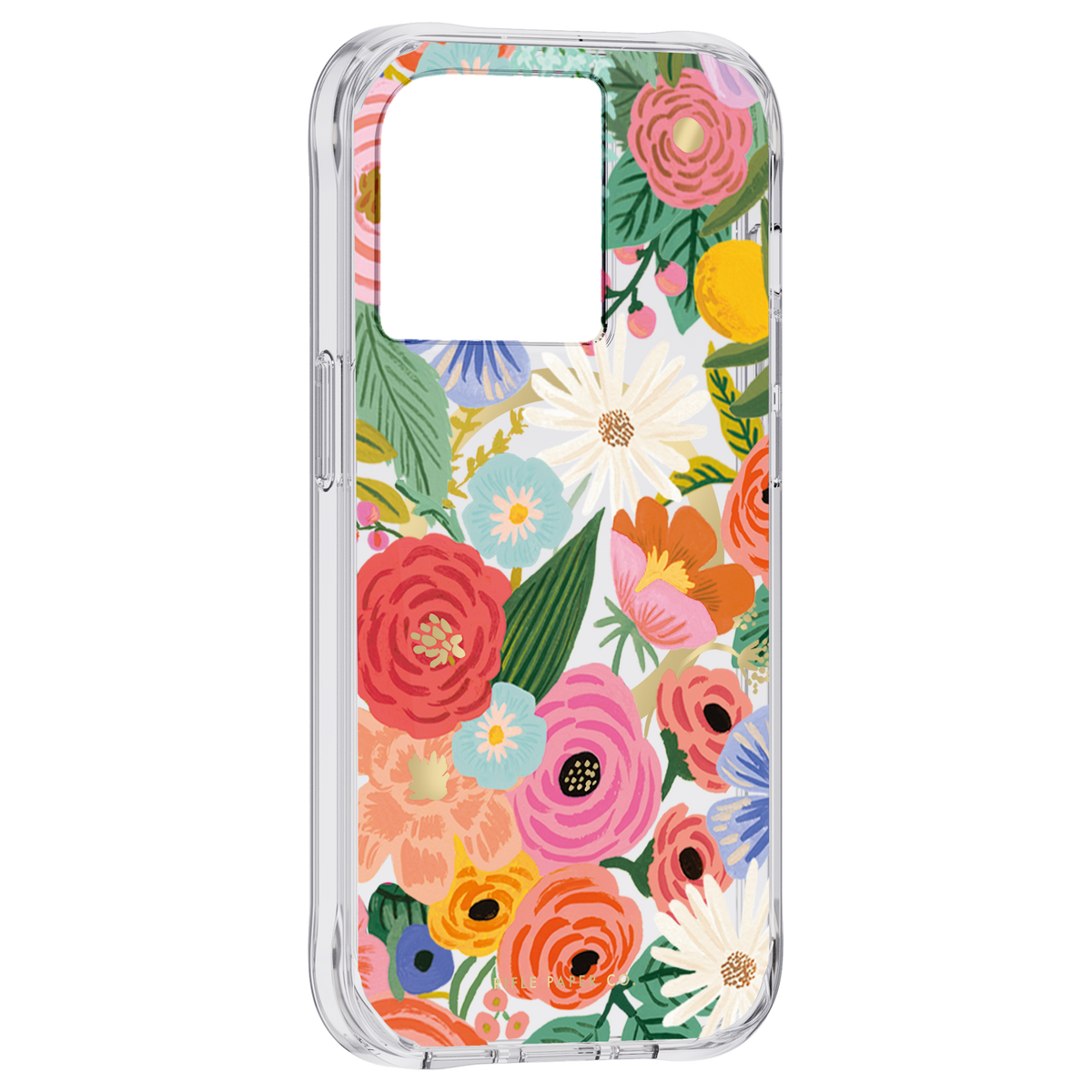 [OPEN BOX] RIFLE PAPER CO. iPhone 14 Pro - Garden Party Blush with Magsafe - Clear