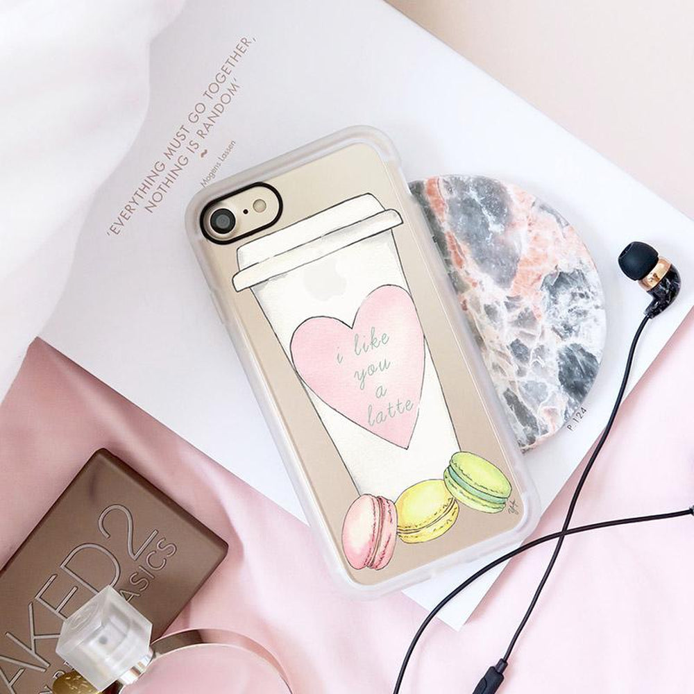 [OPEN BOX] CASETIFY I Like You A Latte Case for iPhone 8/7 Plus
