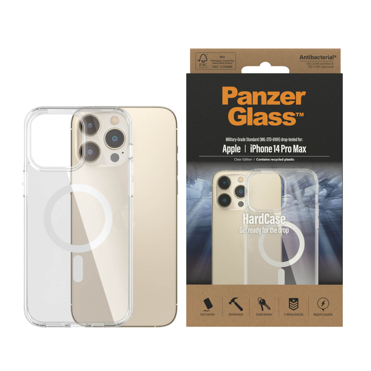 PANZERGLASS iPhone 14 Pro Max - HardCase with MagSafe - Clear