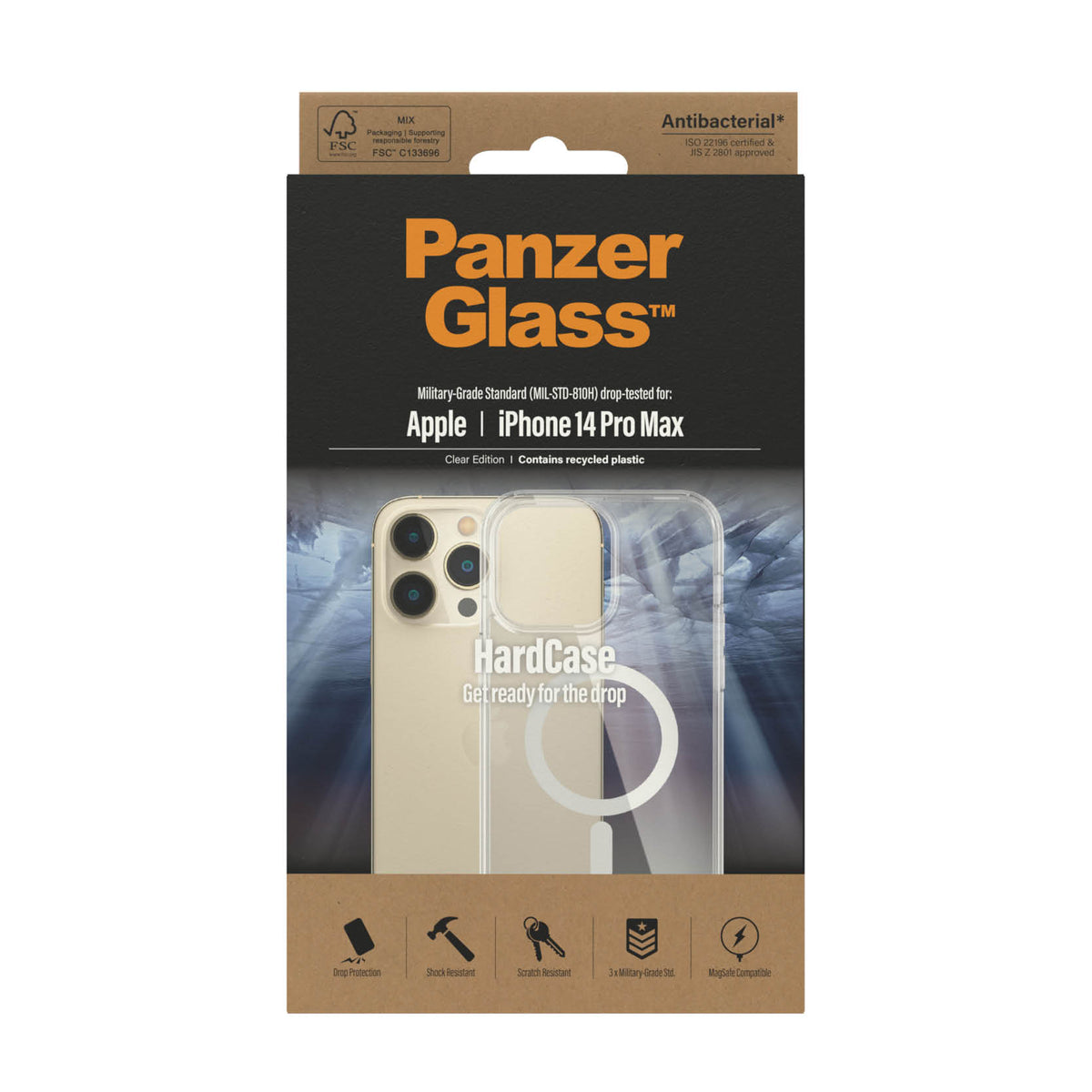 PANZERGLASS iPhone 14 Pro Max - HardCase with MagSafe - Clear