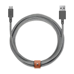 Native Union Belt Cable KV Type-A To Type-C 3 M Zebra